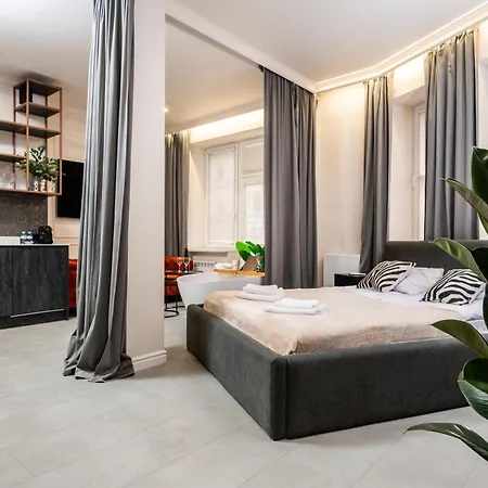 Riverside Old Town Apartments Jubilat - Krk For Stay 公寓式酒店 克拉科夫